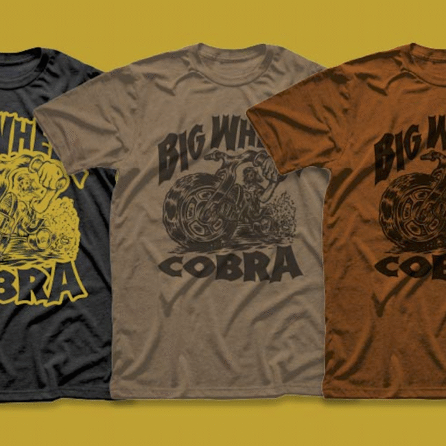 big wheel cobra tshirts